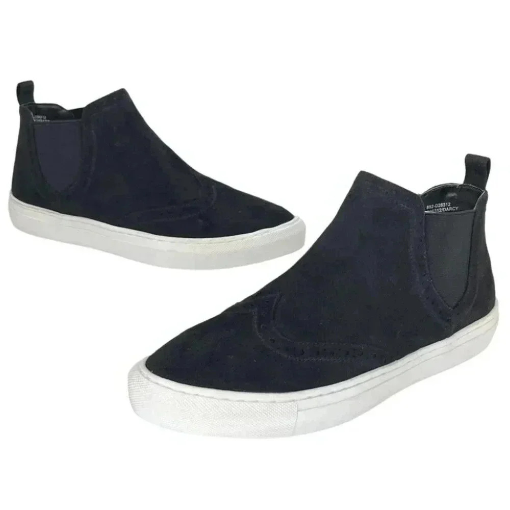 Seven Dials Darcy Black Fabric Suede Slip-On Womens Sneakers Size 8.5M - Picture 11 of 14